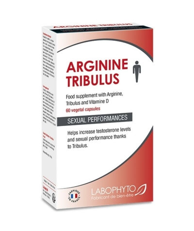 ARGININE TRIBULUS Integratore per gli uomini migliora desiderio e virilità