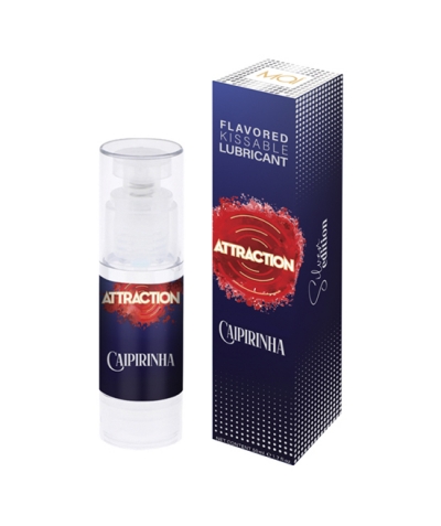 LUBRICANTE ATRACCIÓN Y SECRETO Attraction lubrificante gusto caipirinha 50 ml