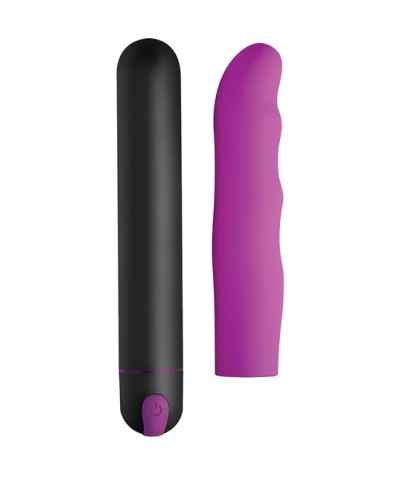 XL BULLET MORADO Cover bala xl plus in silicone con onde - viola