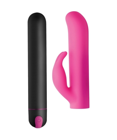 XL BULLET ROSA  Cover in silicone bala xl plus bunny - rosa