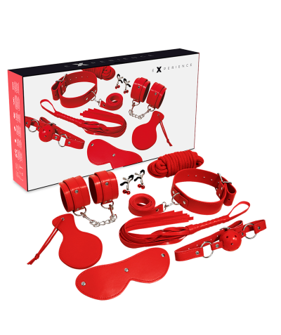 SERIE RED Kit bdsm per esplorare il piacere con accessori