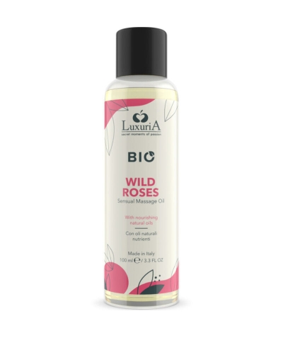 WILD ROSES Olio per massaggi con aroma floreale stimolante.