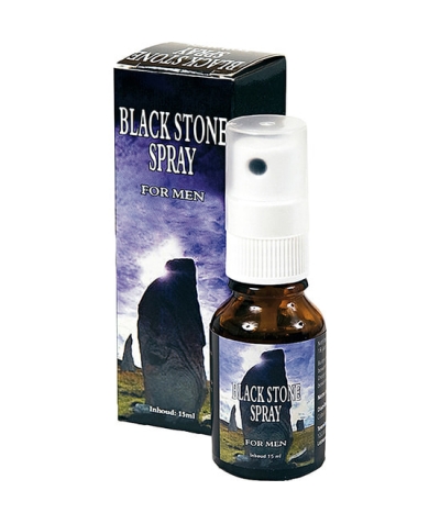 BLACK STONE Spray ritardante pietra nera per uomo 15ml