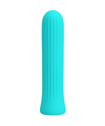 BLANCHE VIBRADOR ESTIMULADOR A Vibratore ricaricabile, flessibile, 12 velocità, in silicone.