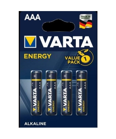 PILAS VARTA AAA 4 batterie alcaline aaa