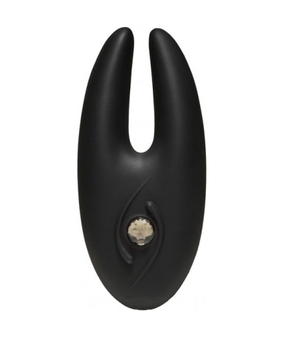 BODY BLING Body bling - vibratore punto g con gioielli - nero