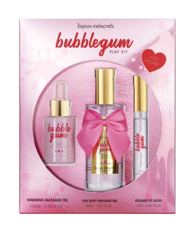 BUBBLEGUM PLAY KIT Kit di gioco bubblegum: passione, divertimento, profumi. regalo perfetto!