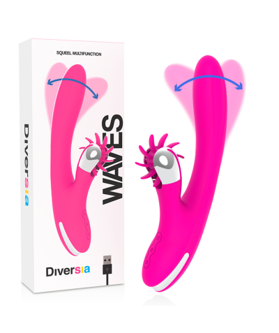 BUNNY WAVES Vibratore diversia bunny waves: stimolazione del punto g