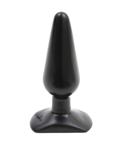 BLACK BUTT PLUG MEDIUM Plug anale doc johnson classic butt plug preto medio