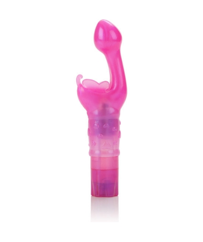 BUTTERFLY KISS PINK Stimolatore del punto g e clitoride acquatico.