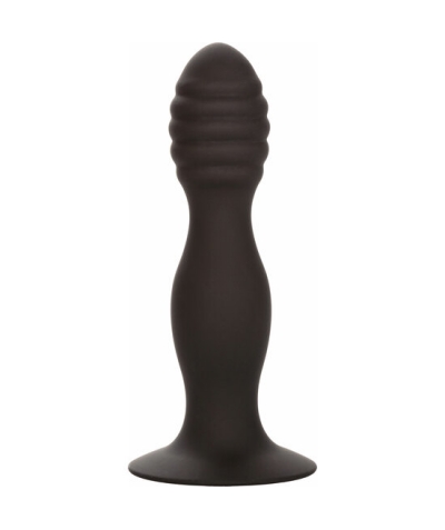 RIBBED ANAL STUD Plug anale di grandi dimensioni per stimolazioni intense