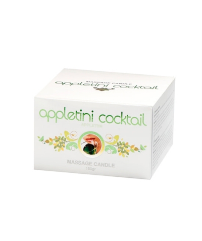 CANDLE APPLETINI Candela da massaggio cocktail appletini 150gr