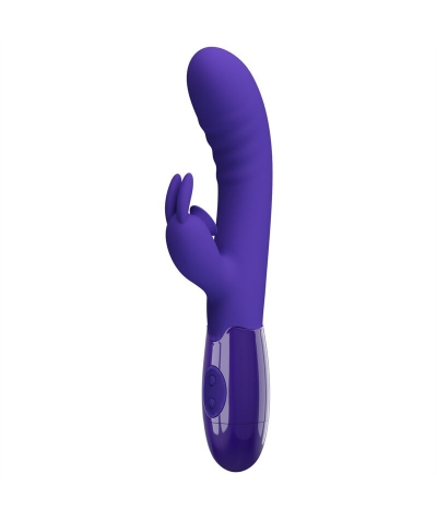 CERBERUS YOUTH Vibratore ricaricabile con 30 funzioni, silicone morbido.