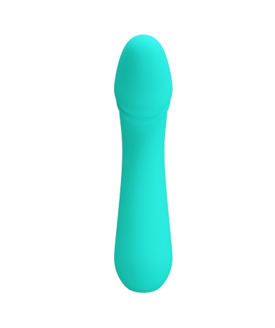 CETUS VIBRADOR RECARGABLE VERD Vibratore per il punto g in morbida silicona