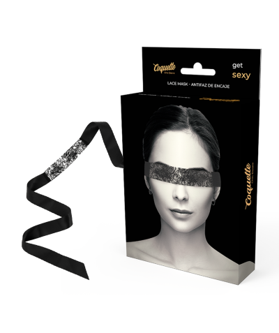 CHIC DESIRE 0 Maschera di pizzo per aggiungere mistero intimo.