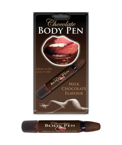 CHOCOLATE BODY PEN Penna al gusto di cioccolato per disegnare il corpo del tuo amante