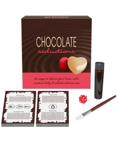 CHOCOLATE SEDUCTIONS Giochi erotici con copertura di cioccolato corporeo