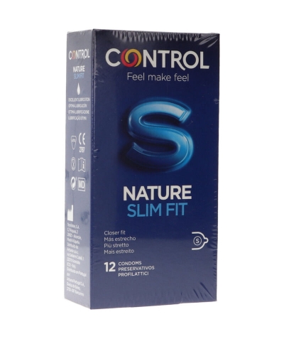 NATURE SLIM FIT Preservativi control nature slim fit da 12 unità.