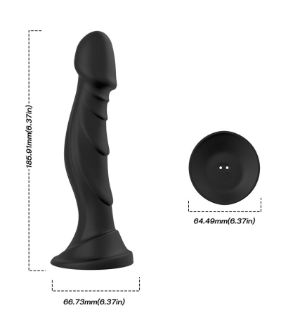 DILDO VIBRADOR &AMP;AMP;AM Vibratore, plug anale, versatile, doppia stimolazione, armony