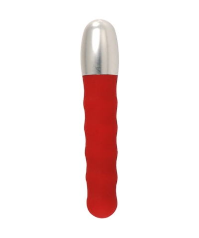 DISCRETION RIBBED Sevencreations vibratore discreto rosso