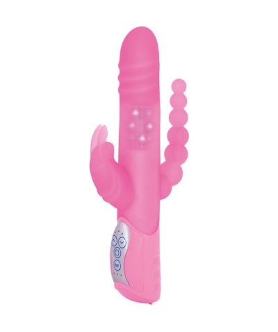 E RABBIT Vibratore a tripla stimolazione