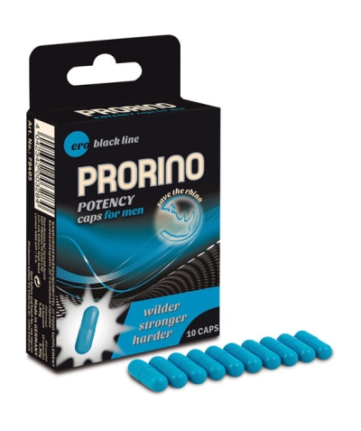 PRORINO POTENCY MEN Capsule per erezioni migliori e più durature