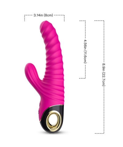 ETERNITY Vibratore ergonomico con una grande varietà di vibrazioni.