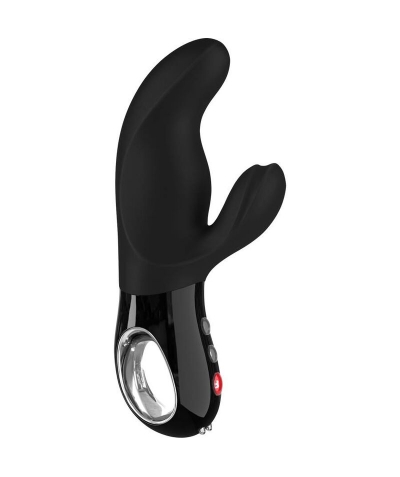 MISS BI BLACK Vibratore miss bi black line: piacere doppio