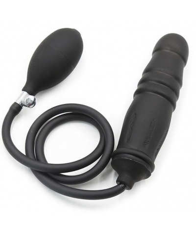 DILDO HINFLABLE Spina anale gonfiabile in silicone ipoallergenico.