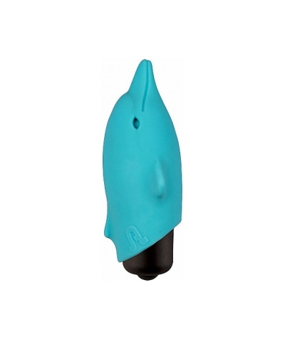 FLIPPY POCKET Proiettile vibrante in silicone dolphin 7,5 c 2,5 cm