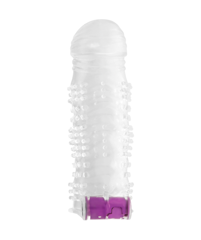 BALA VIBRADORA THRUSTING Copertura per pene con pallina vibrante stimolante.