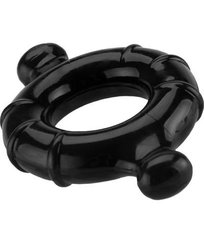 GUMMY RING- LARGE Anello gommoso - grande - nero