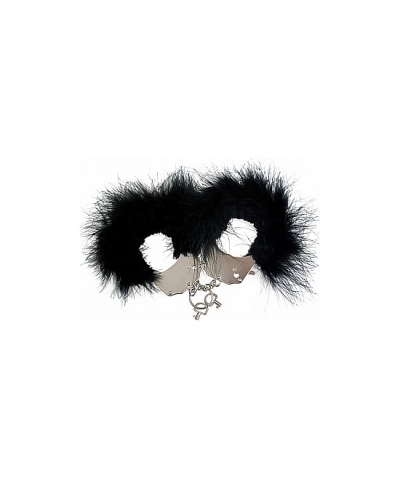 HANDCUFFS HAIR Manette in metallo e peluche