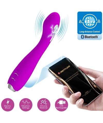 HECTOR VIBRADOR ELECTROSHOCK A Vibratore con scarica elettrica e controllo tramite app