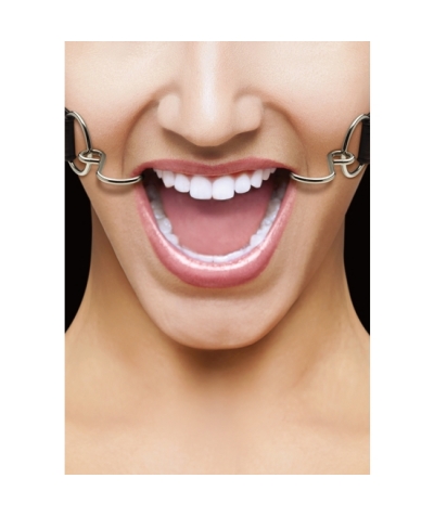 HOOK GAG BLACK Gancio bavaglio nero