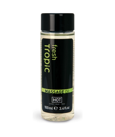 HOT Olio da massaggio fresco hot tropic 100 ml