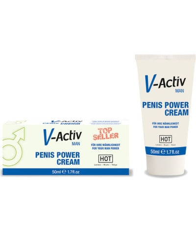 HOT V-ACTIV Crema calda per il miglioramento dell'erezione v-activ man