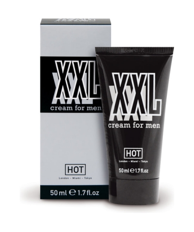 HOT XXL MEN Crema da massaggio per uomo che contribuisce ad un'erezione potente