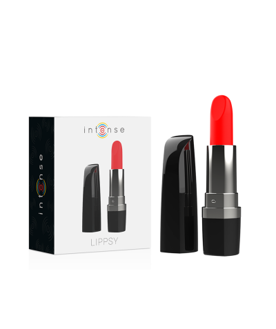 LIPPSY Vibrazione mini con forma di rossetto discreto.