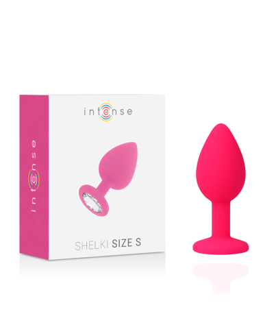 INTENSE SHELKI S PLUG ANAL FUC Spina anale in silicone, morbida, di lusso, sicura