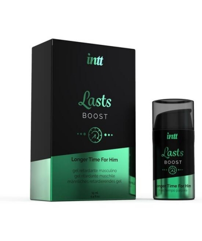 INTT LAST BOOST Gel ritardante che prolunga l'erezione e ritarda l'eiaculazione