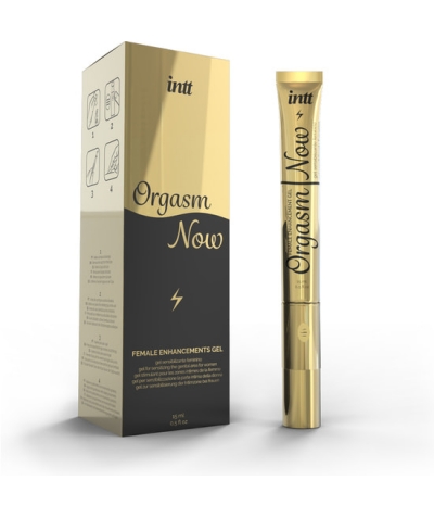 INTT ORGASM NOW Lubrificanti - gel stimolante vaginale intenso con applicatore vibrante