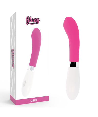 VIBRADOR ROSA Vibratore con forma curva per stimolazione intensa