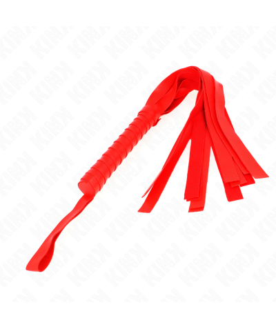 LÁTIGO DE COLA ANCHA ROJO 48.5 Accessori bdsm per giochi sensuali ed erotici