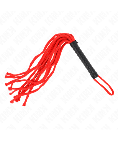 LÁTIGO DE CUERDA ROJO 56 CM Negozio specializzato in prodotti bdsm di alta qualità