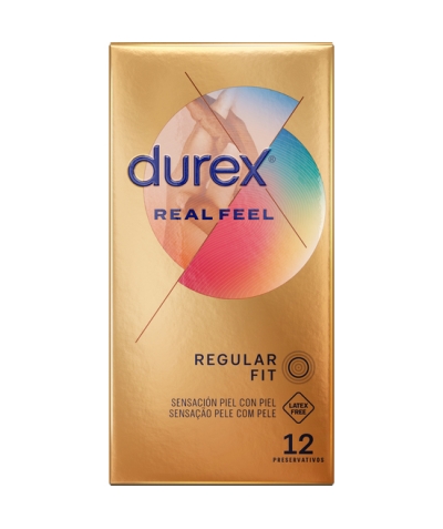 DUREX REAL FEEL SENSIBILIDAD N Progettato per sentire la sensibilità naturale,