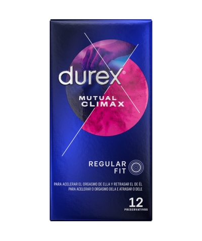 DUREX MUTUAL CLIMAX Preservativo con effetto antismagliature e ritardante