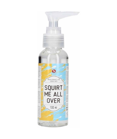 WATERBASED LUBE Lubrificante a base d\'acqua - squirt me all over - 100 ml