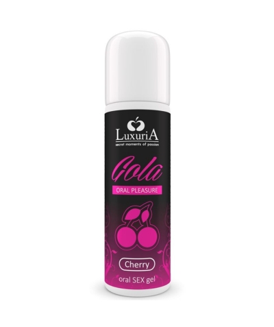 LUXURIA CHERRY Gel commestibile per sesso orale al gusto di ciliegia