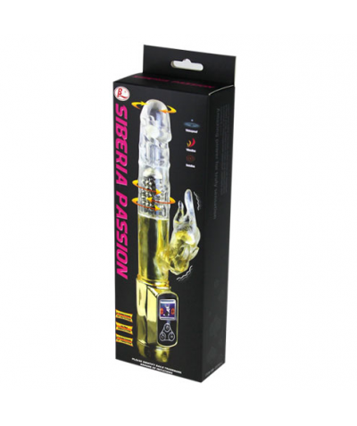 RABBIT SIBERIA PASSION GOLD Vibratore rabbit siberia passion gold, stimolatore intensivo.